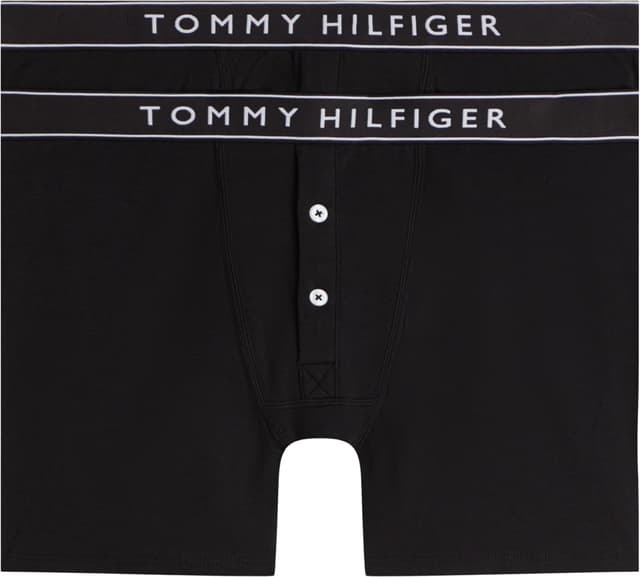 Detalle de Tommy Hilfiger Boxer Homme : un basique en coton au style Tommy