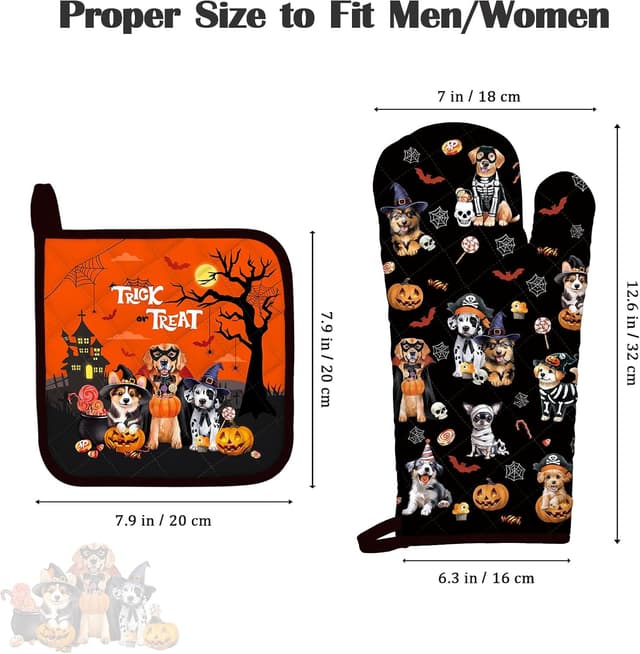 Thumbnail 2 de Arquiel Ofenhandschuh 18 x 32 cm