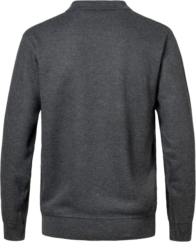 Thumbnail 2 de Yukirtiq Maglioni Uomo Invernali Collo Polo Zip