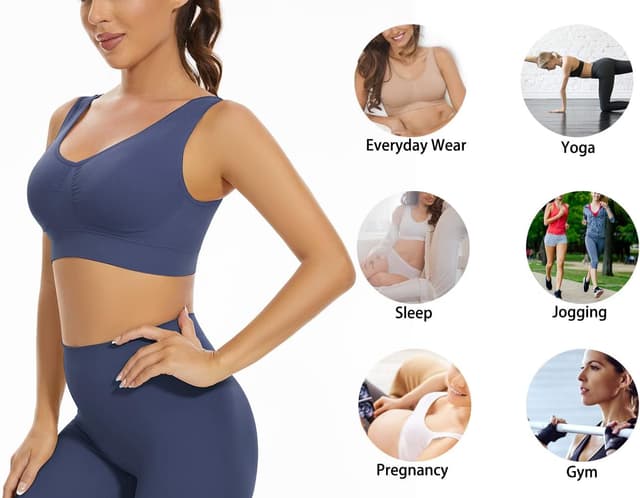 Thumbnail 4 de Lemef Sujetador Deportiva sin Costuras 3 unidades 🎽