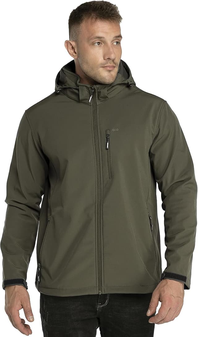 Detalle de 33,000ft Softshelljacke Herren 8000–10000 mm