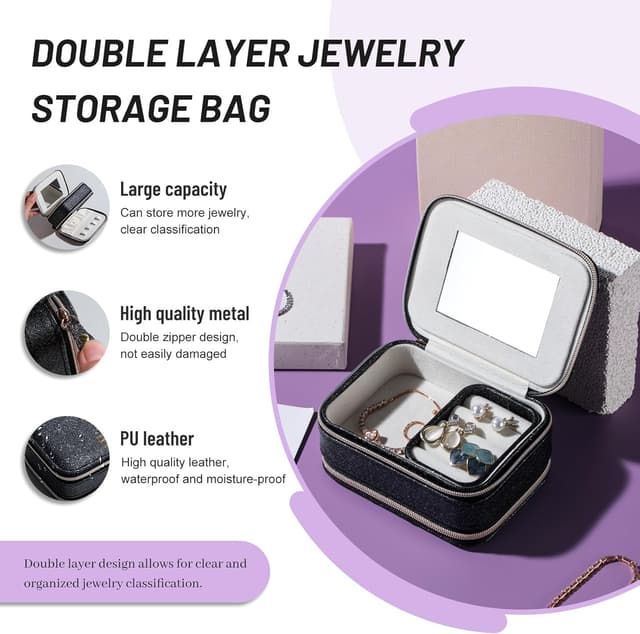 Thumbnail 1 de BS-MALL Travel Jewelry Box