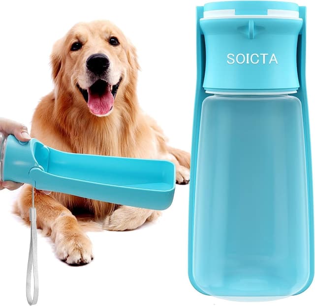 Imagen de SOICTA Portable Dog Water Bottle 19 OZ en OfertitasTOP