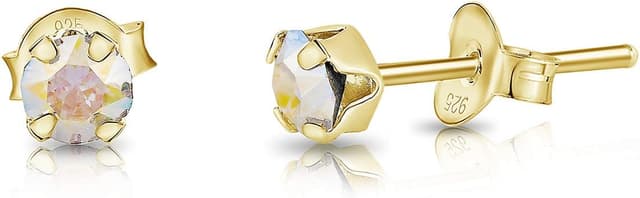 Thumbnail 6 de WINZIGE Ohrringe 4 mm Swarovski Kristalle