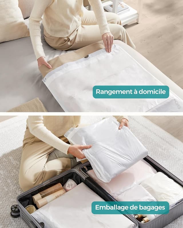 Thumbnail 2 de SONGMICS Sacs Poubelles 50 L Résistants