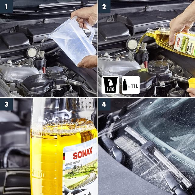 Thumbnail 5 de SONAX ScheibenWash Konzentrat Citrusduft 1 Liter