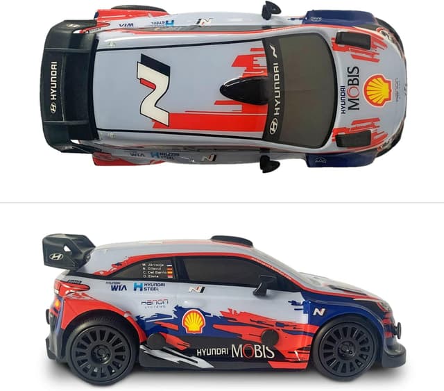 Detalle 2 de Mondo Motors 63669 Hyundai i20 WRC télécommandée 1:28, jusqu’à 8 km/h