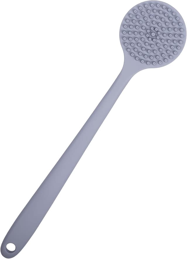 Thumbnail 6 de DNC Silicone Back Scrubber with Long Handle (Gray) – Shower & bath body brush