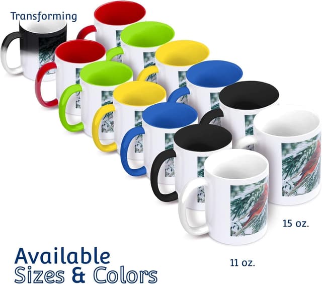 Thumbnail 6 de 3dRose Army Dad Green Camouflage Two-Tone Black 11oz Mug