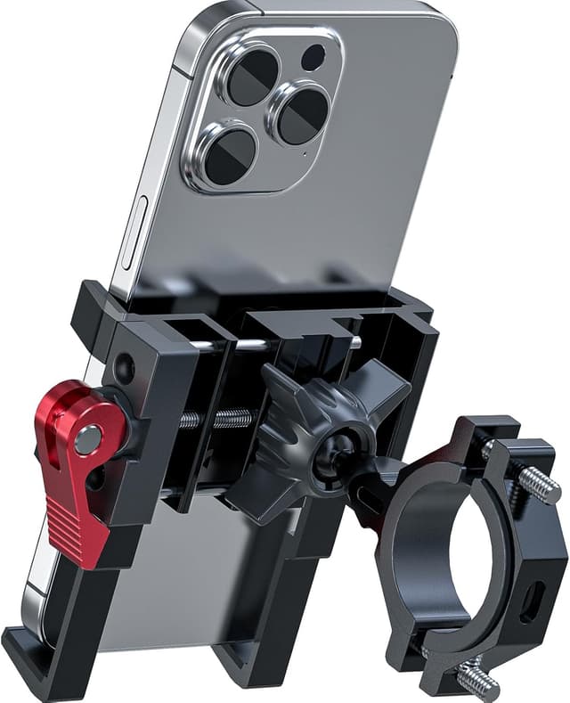 Imagen de Tiakia Handyhalterung Fahrrad Aluminium 6 Klauen 360° en OfertitasTOP