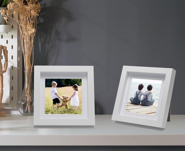 Thumbnail 4 de YiPinYin White 5x5 Photo Frame Set