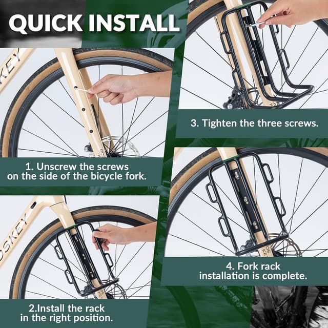 Thumbnail 3 de ROCKBROS Borsa Portapacchi Anteriore 2.7L