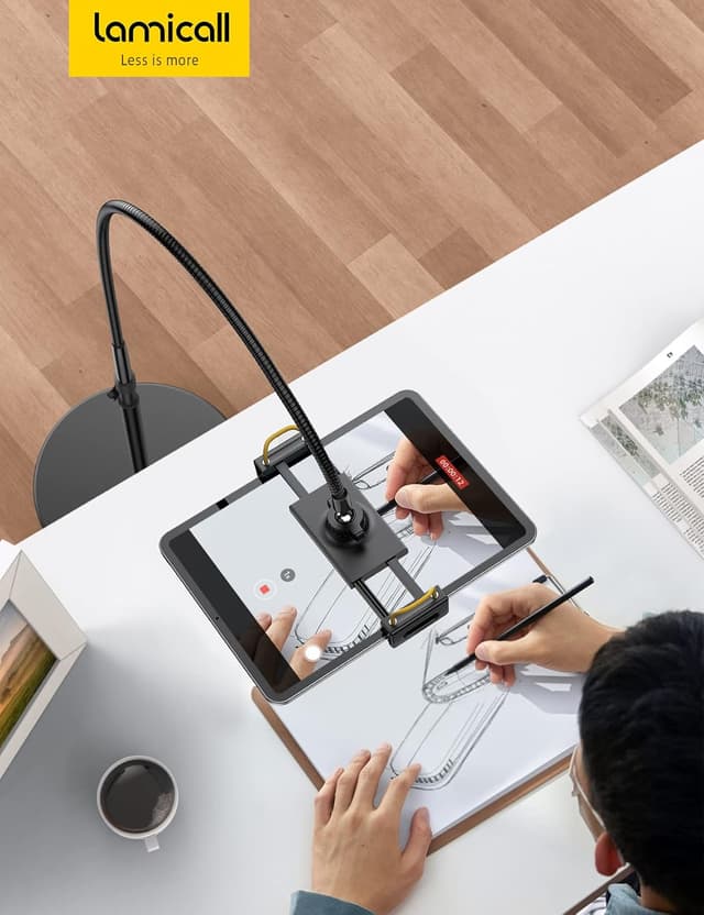 Thumbnail 6 de Lamicall Tablet Floor Stand 63" Adjustable