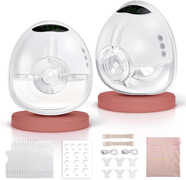 Detalle de BaeMee wearable breast pump 17mm flange