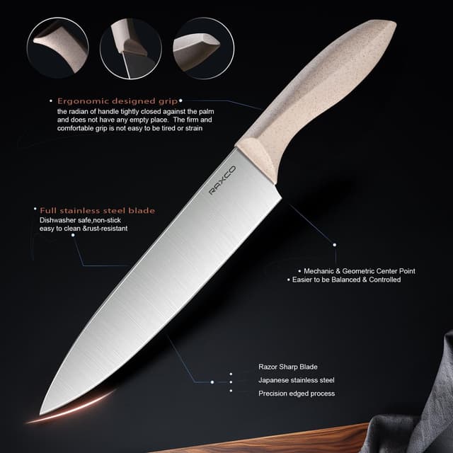 Thumbnail 3 de RAXCO Ensemble de couteaux 18 pièces