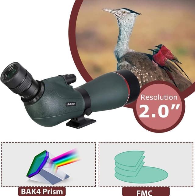 Thumbnail 4 de Svbony SV406P 20-60x80 Spotting Scope