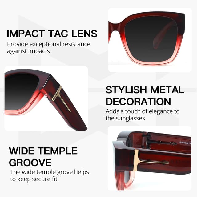 Detalle 2 de Over glasses sunglasses 2 pack