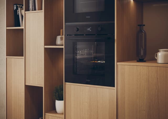 Detalle 1 de Haier H6 ID2P5B3YTB horno multifunción 78 litros