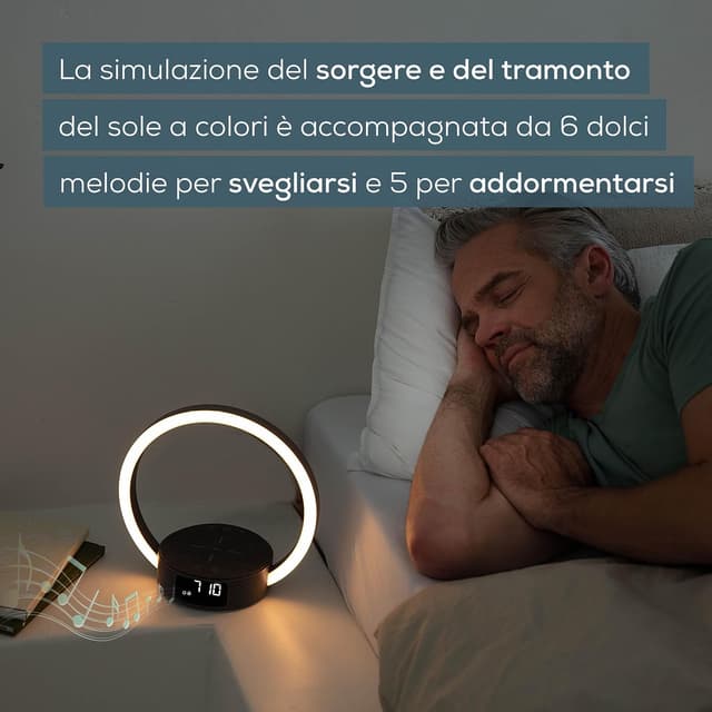 Thumbnail 3 de Beurer WL 65 Luce Sveglia con Ricarica Wireless 10 W