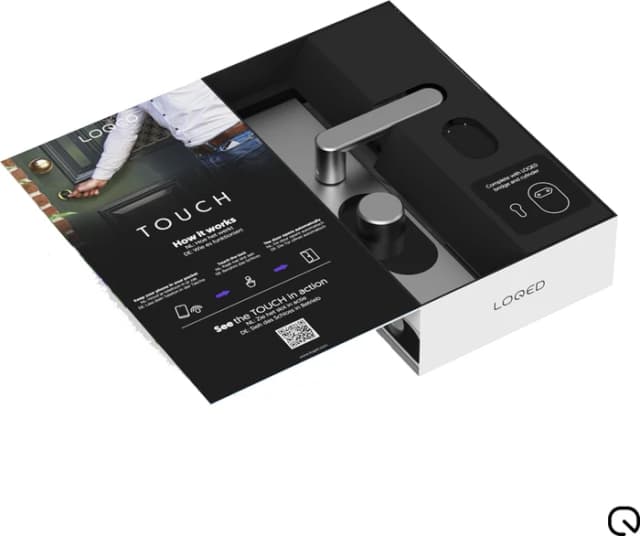 Detalle de LOQED Touch Smart Lock Smart-Schloss mit AA