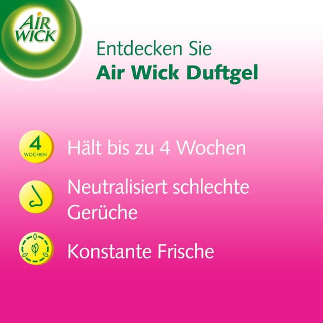Thumbnail 2 de Air Wick Duftgel Blütenfrisch 6x150 ml
