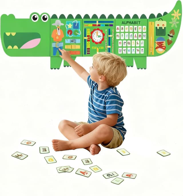 Imagen de snookids Busy Board Montessori pliable pour enfants 🎲 en OfertitasTOP