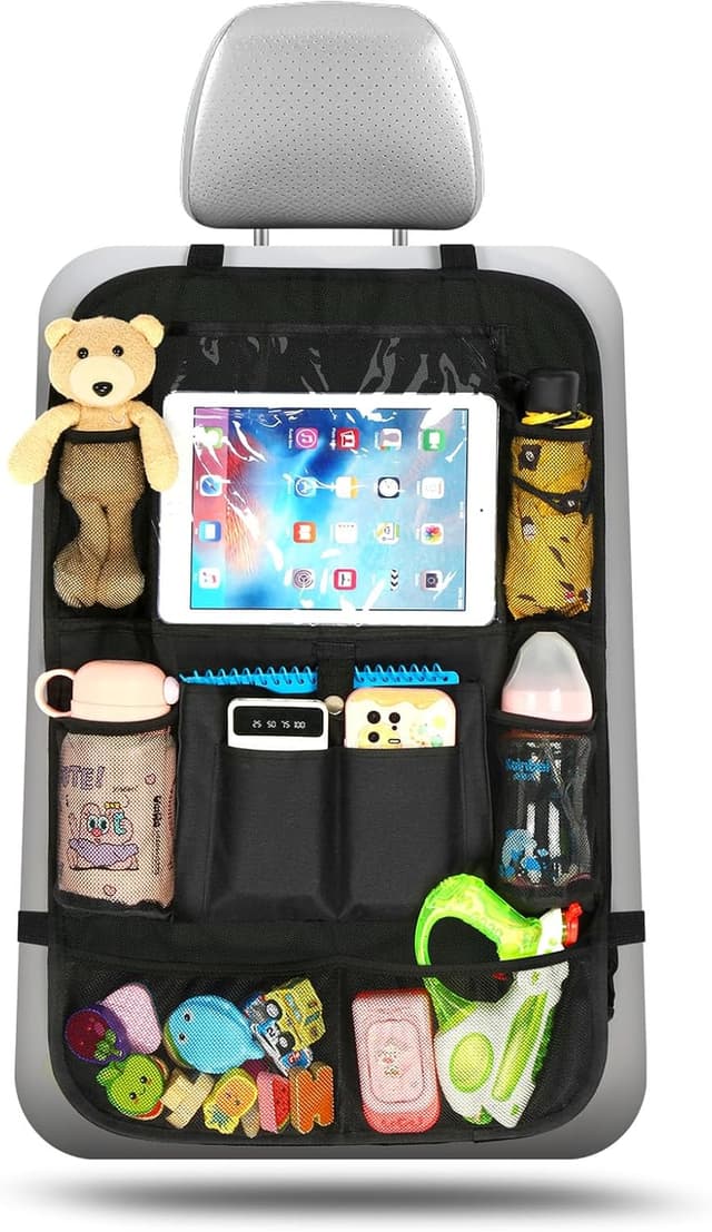 Detalle de Ezilif Rückenlehnenschutz Auto Kinder Organizer 1 Stück
