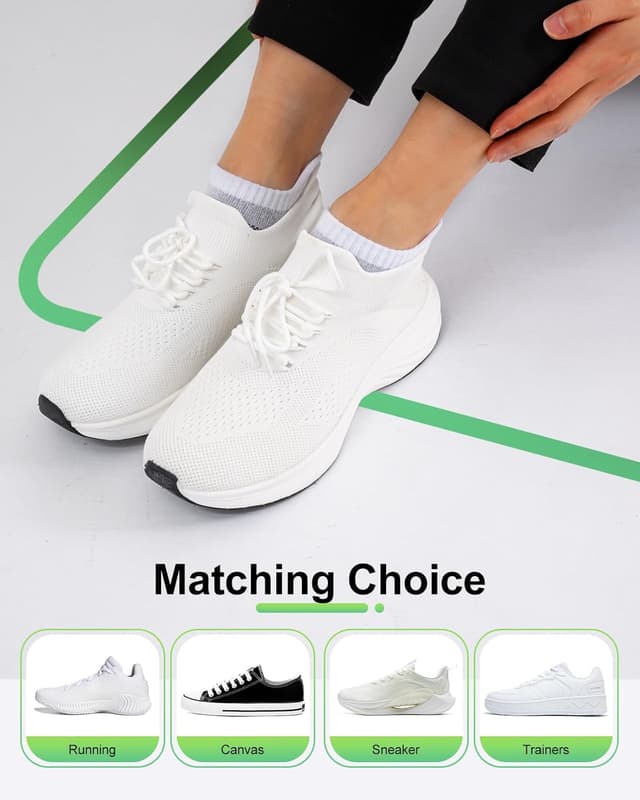 Thumbnail 6 de Niorasen Calzini uomo traspiranti da lavoro e casual (10 paia)