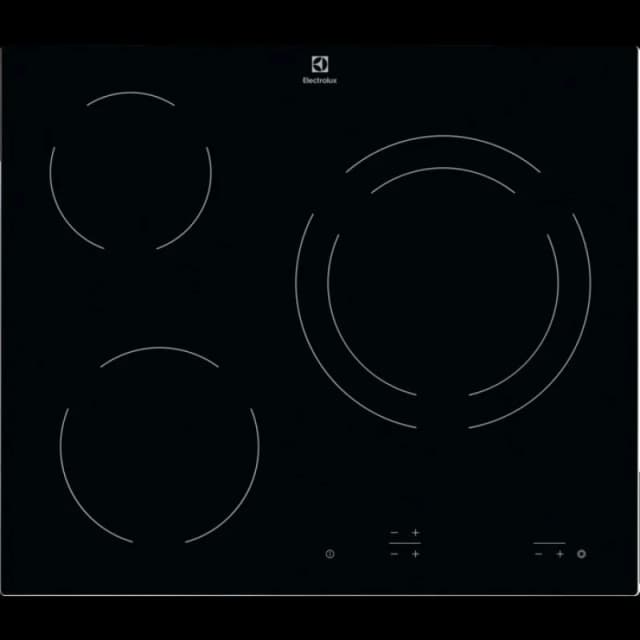 Detalle de Electrolux EHF6231IOK Vitrocerámica 60 cm