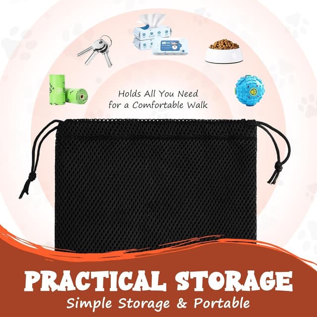 Detalle 2 de Looxmeer guinzaglio per addestramento per cani con moschettone a D, lunghezza 10 m, blu fluo