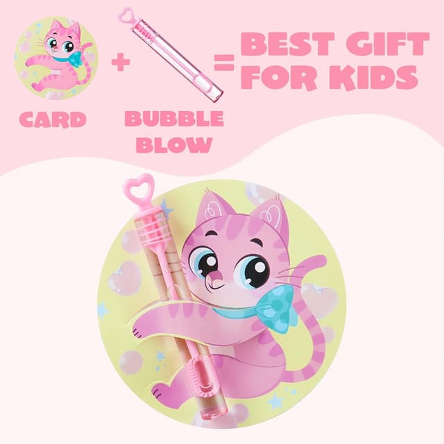 Thumbnail 3 de JOYIN 32 Pc Valentine Bubble Wands for Kids