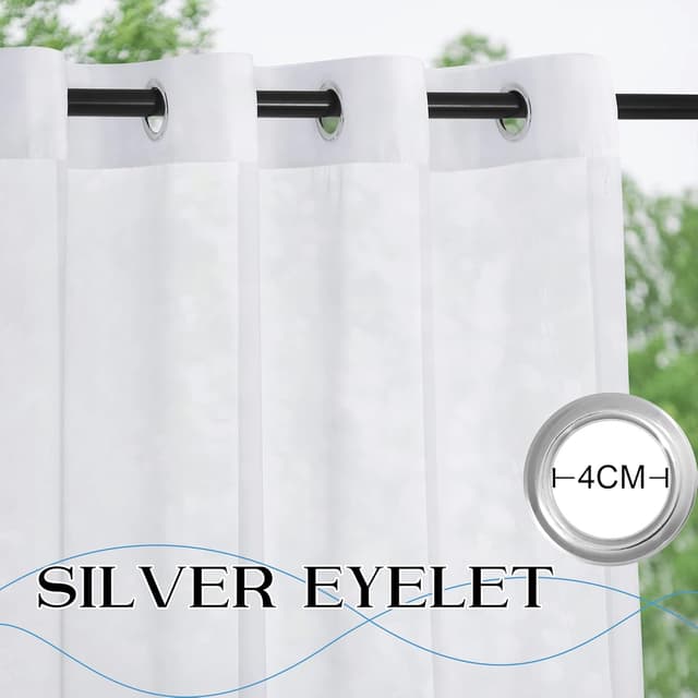 Detalle de Tenda da sole trasparente 137x213 PONY DANCE