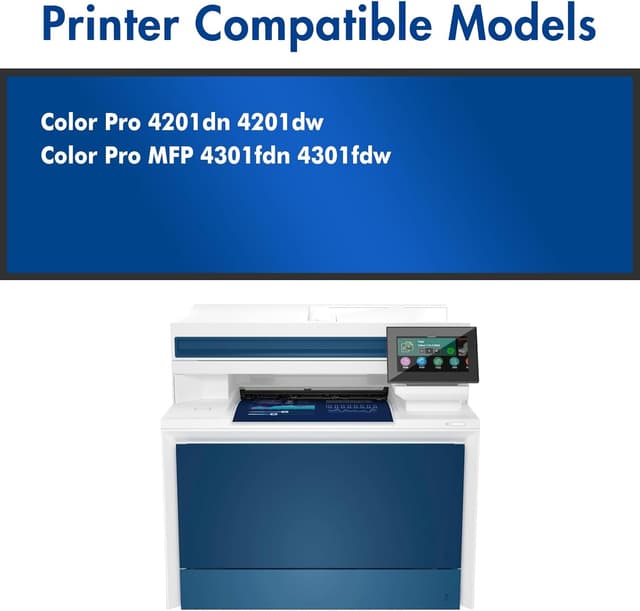 Detalle de PRINKUS 210A Compatible Toner Cartridges 4-Pack (with Chip) for HP Color LaserJet Pro & MFP Printers