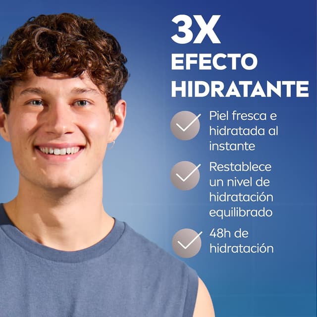 Detalle 1 de NIVEA MEN Hydrocare XXL crema hidratante facial 100 ml