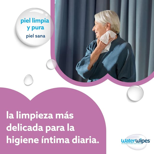 Thumbnail 4 de WaterWipes Sensitive+ Toallitas Higiene Corporal e Íntima