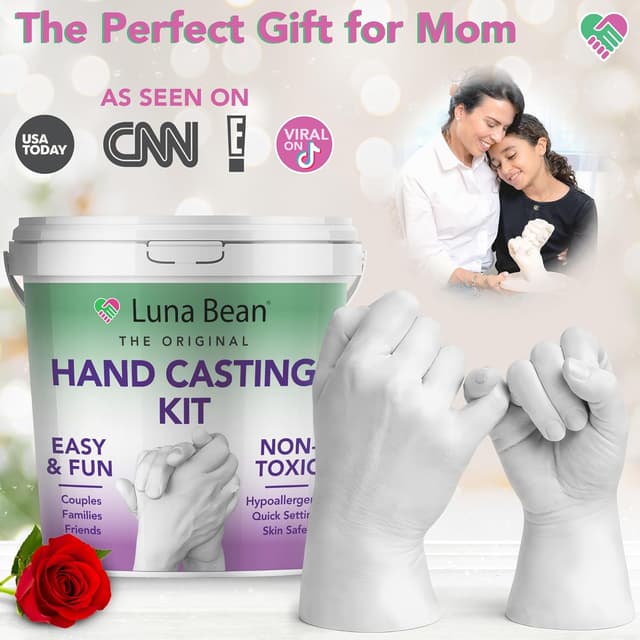 Detalle 2 de Luna Bean Hand Casting Kit 2 Hands 🖐