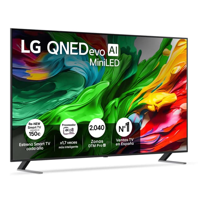 Detalle de LG 86QNED85A6C TV 4K 217 cm (86')
