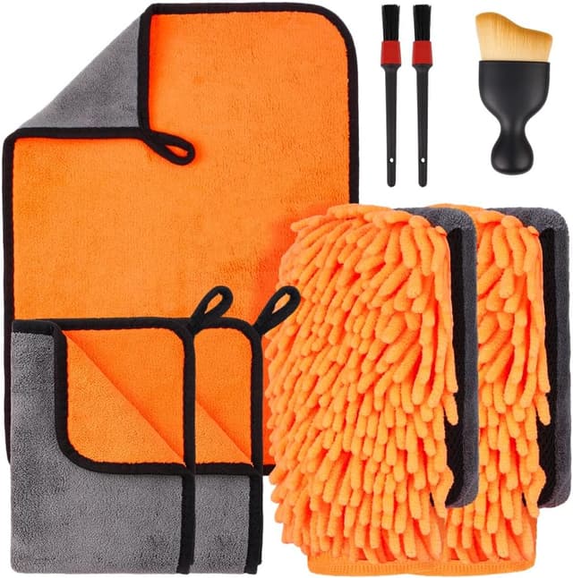 Imagen de flintronic Kit limpieza coche 8 piezas en OfertitasTOP