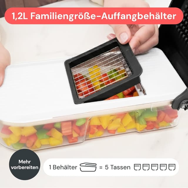 Detalle de Fullstar 6-in-1 Gemüseschneider für Würfel