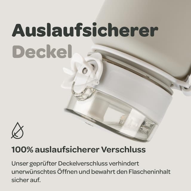 Detalle 2 de Hydracy Trinkflasche 1 Liter mit Fruchteinsatz