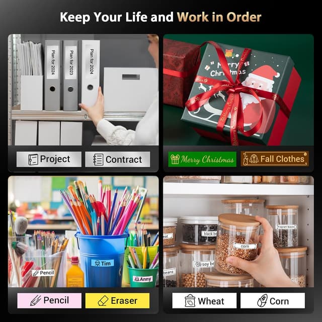 Thumbnail 6 de Phomemo LT12 etichettatrice portatile 1200 mAh