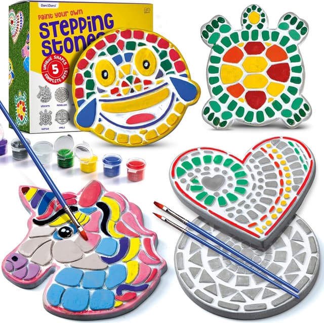 Imagen de Dan&Darci Stepping Stones Painting Kit for Kids en OfertitasTOP