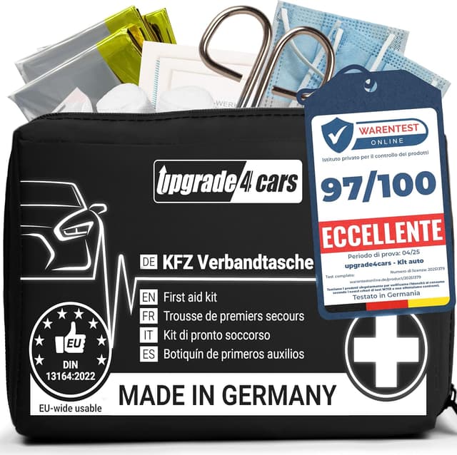 Imagen de Upgrade4cars Kit di Pronto Soccorso 2026 Rosso en OfertitasTOP