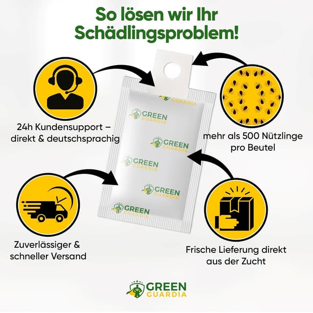 Thumbnail 5 de GREEN GUARDIA Power Raubmilben Mix 6 Tüten