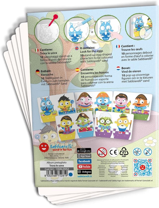 Thumbnail 7 de Sabbiarelli Sand-it For Fun – Álbum Busca Huevos | 5 Hojas