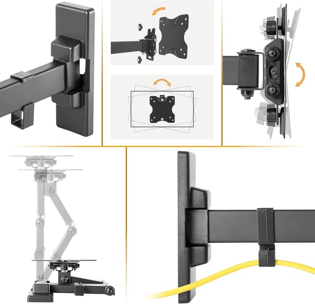 Thumbnail 2 de RICOO S5011 Support écran 33-68 cm
