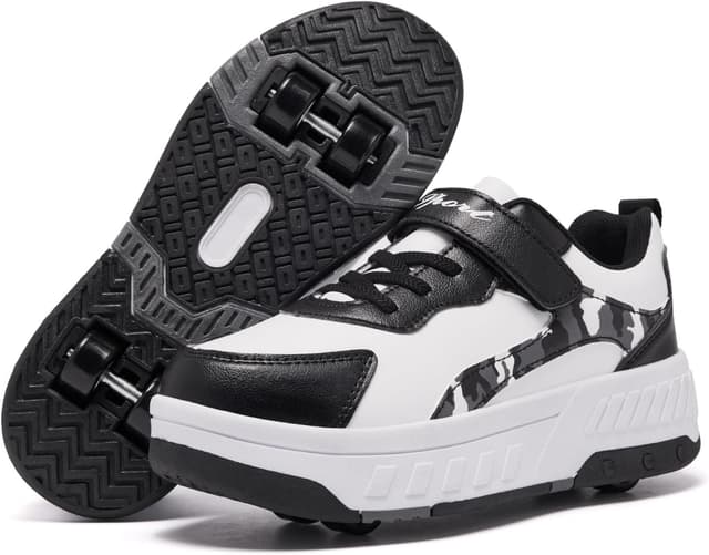 Detalle de YINGCSM Rollschuhe 2-in-1 für Kinder