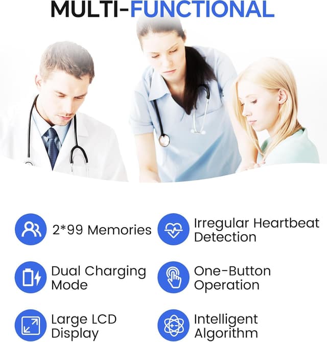 Thumbnail 1 de sinocare Blood Pressure Monitor Two-User 1 cuff 🩺