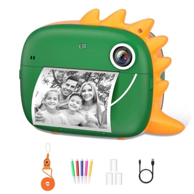 Detalle de Klack Cámara Instantánea 12MP 2" para niños 3–12 años Verde