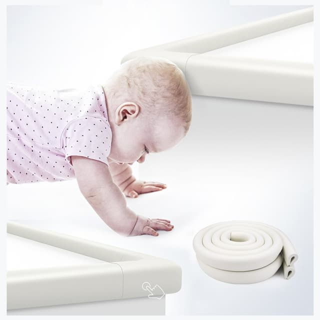 Detalle 2 de Vicloon Kantenschutz U-förmig (2 x 2 m) aus NBR, selbstklebend – Beige